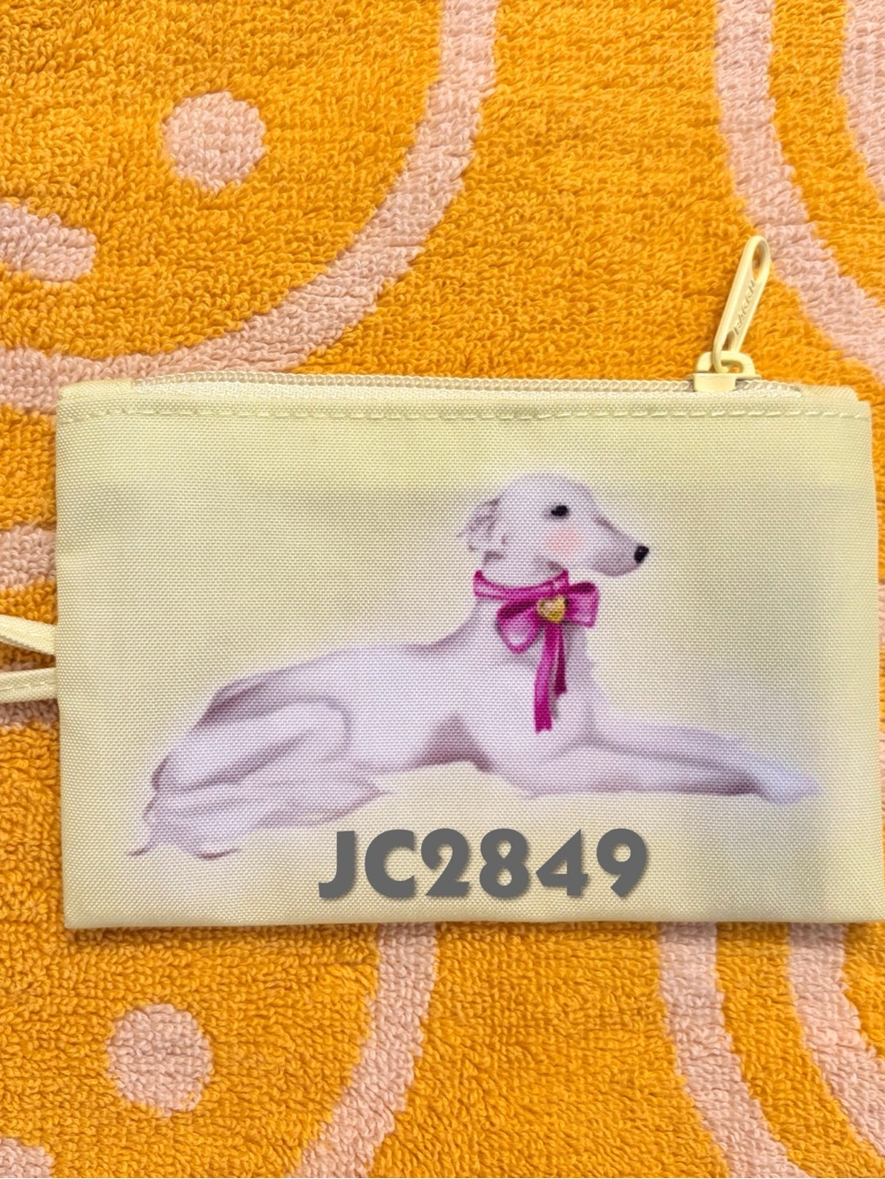 New BAGGU Small Flat Pouch (Fancy Animals)